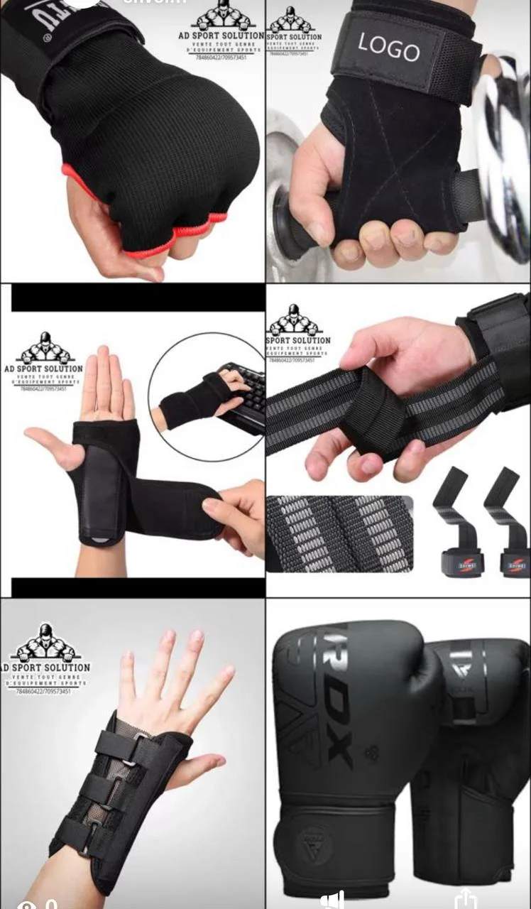 Gans de boxe , musculation  protection