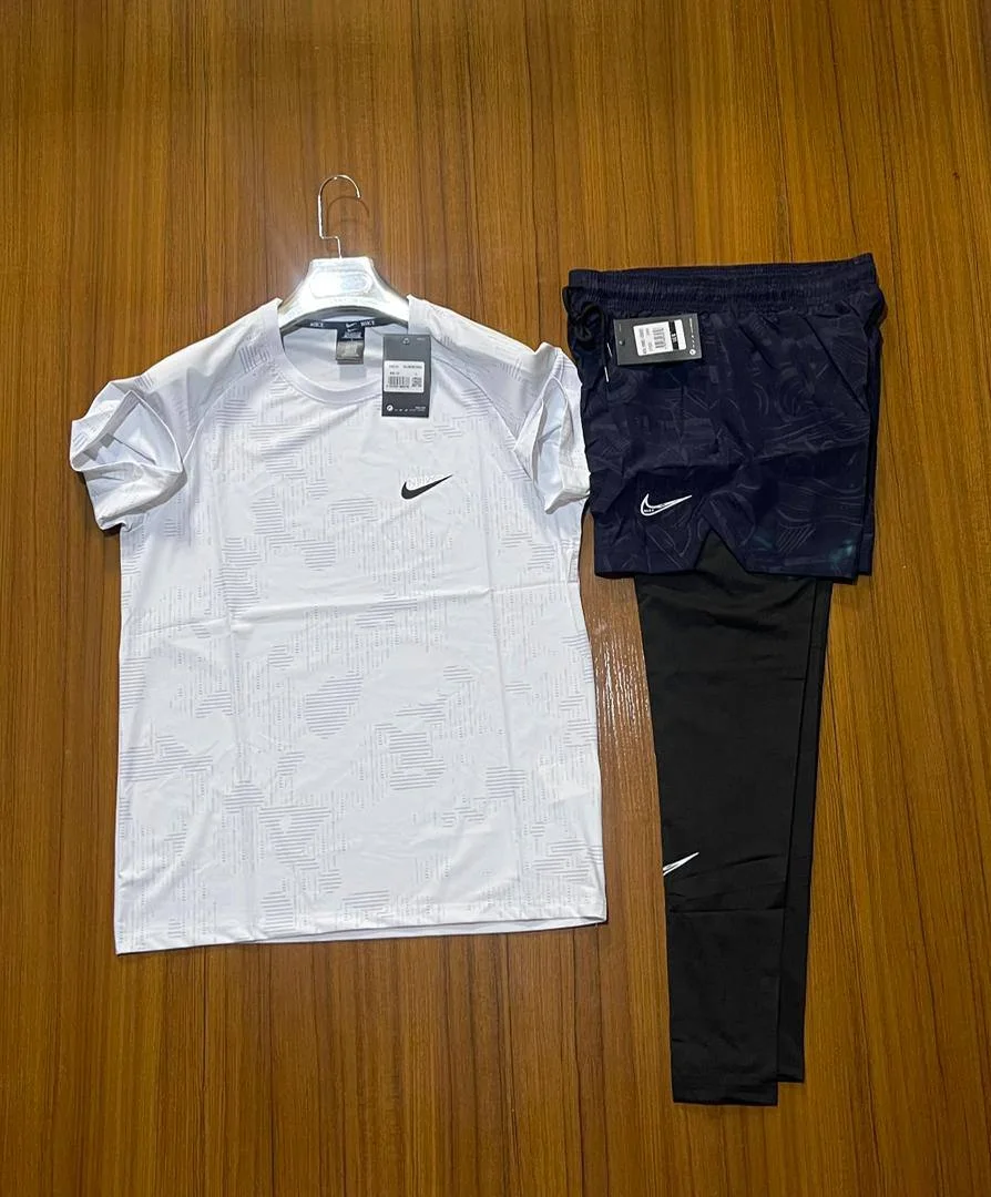 Ensemble Sport Nike (T-shirt + collant / Short)