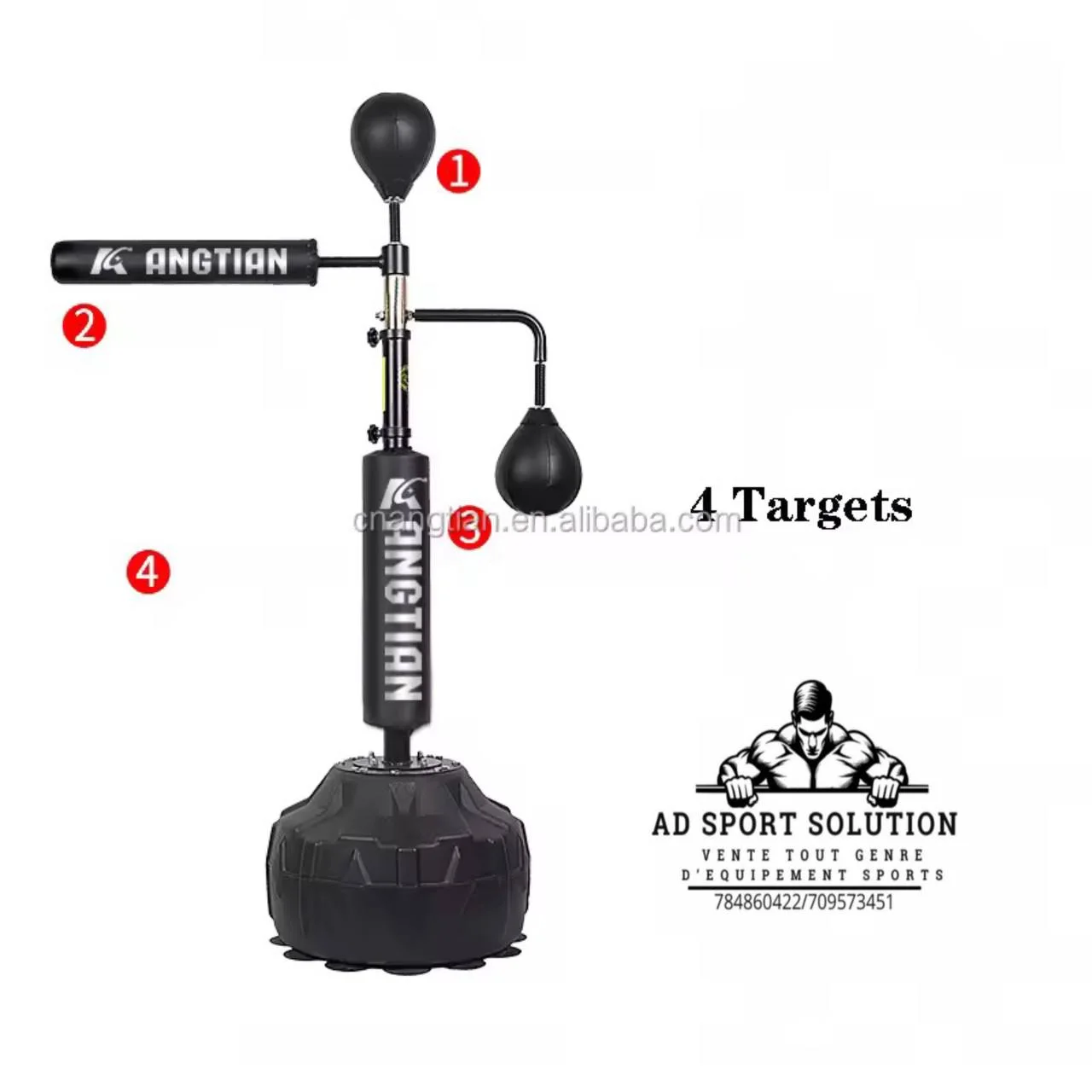 🥊 Siège de Boxe Portable – Flexible