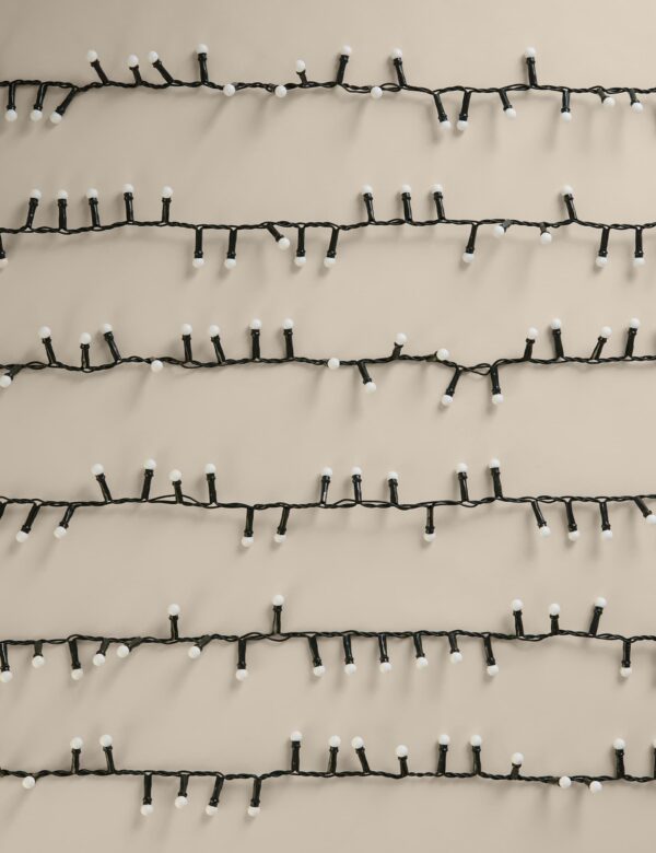 300 Multicoloured Cluster Ball Mains Lights