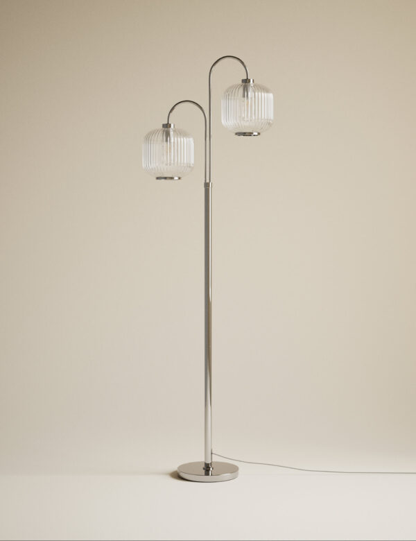 Amelia Ridged Floor Lamp