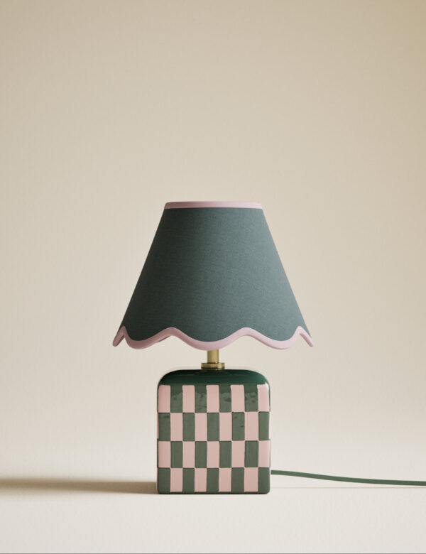 Checkerboard Table Lamp