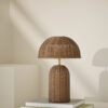 Colby Rechargeable Rattan Table Lamp