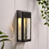 Crackle Solar Wall Light
