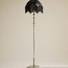 Floral Fringed Floor Lamp
