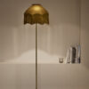 Fringed Velvet Shade Floor Lamp
