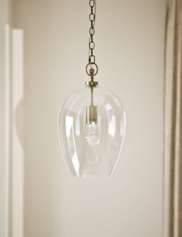 Glass Pendant Light