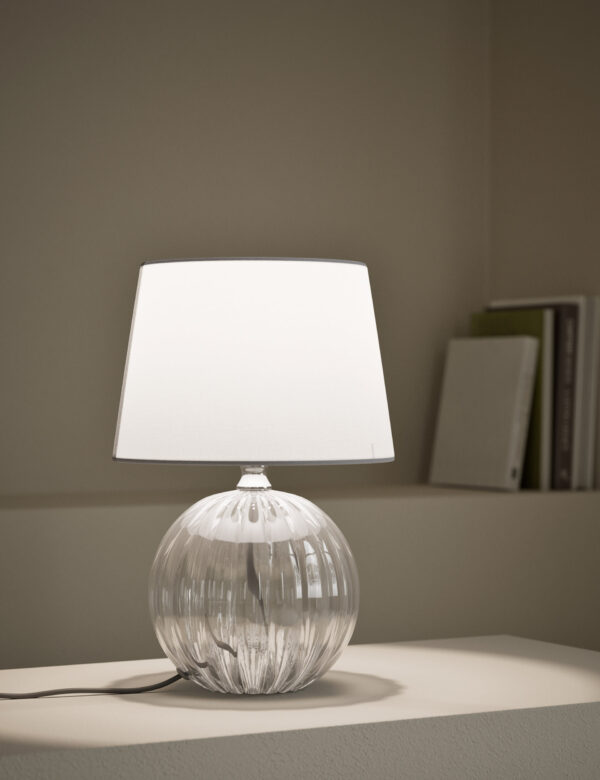 Glass Table Lamp
