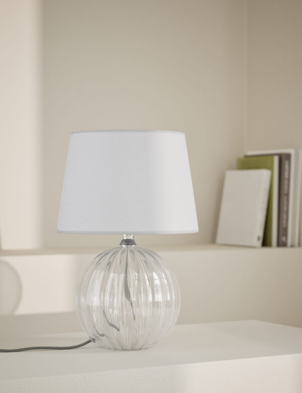 Glass Table Lamp