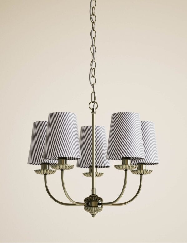 Heritage Striped Chandelier