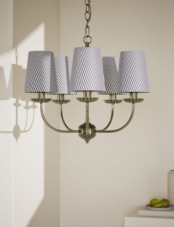 Heritage Striped Chandelier