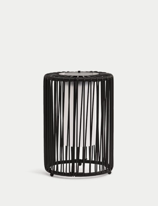 Medium Warm White LED Solar Rope Lantern