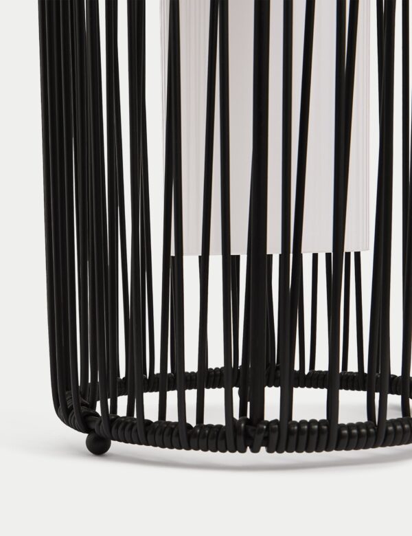 Medium Warm White LED Solar Rope Lantern