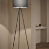 Metal Tripod Floor Lamp