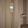 Monroe Ribbed Glass Floor Lamp