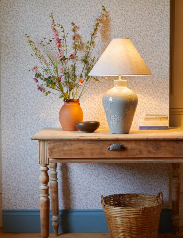 Pussywillow Ceramic Table Lamp