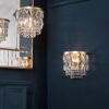 Rhosill Crystal Wall Light