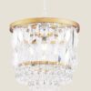 Rhosill Faceted Glass Easy Fit Pendant Light