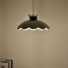 Scallop Edge Easy Fit Ceiling Lamp Shade