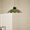 Scallop Edge Easy Fit Ceiling Lamp Shade