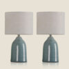 Set of 2 Penny Ceramic Table Lamps