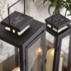 Set of 2 Porto Solar Lanterns with TruGlow® Candles