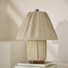 Soft Pleated Fabric Table Lamp