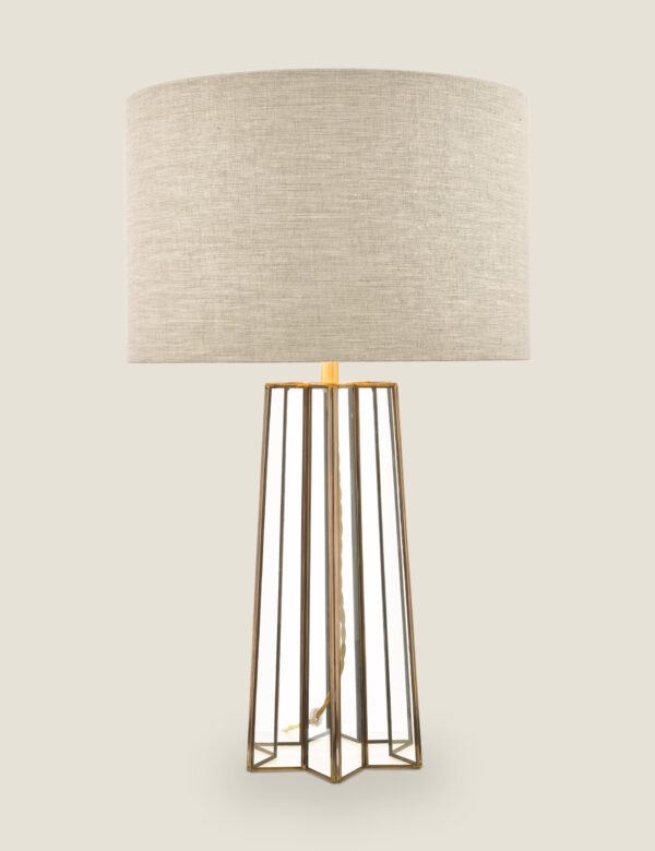 Star Glass Table Lamp