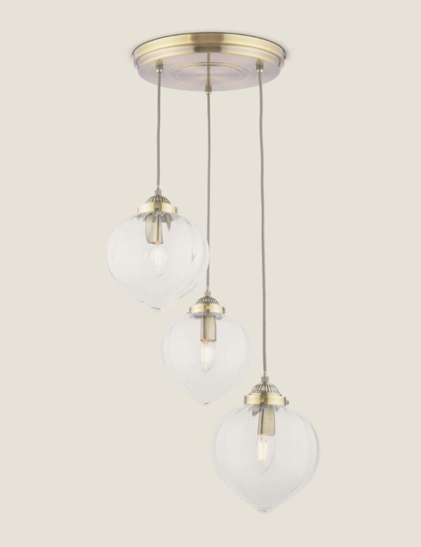 Whitham Multi-Light Cluster Pendant Light