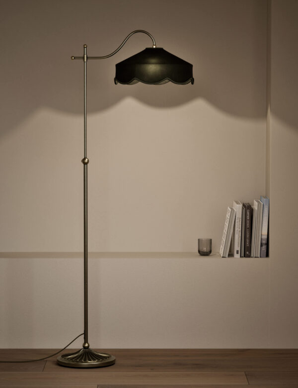 Winnie Velvet Floor Lamp