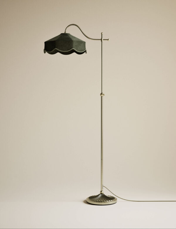 Winnie Velvet Floor Lamp